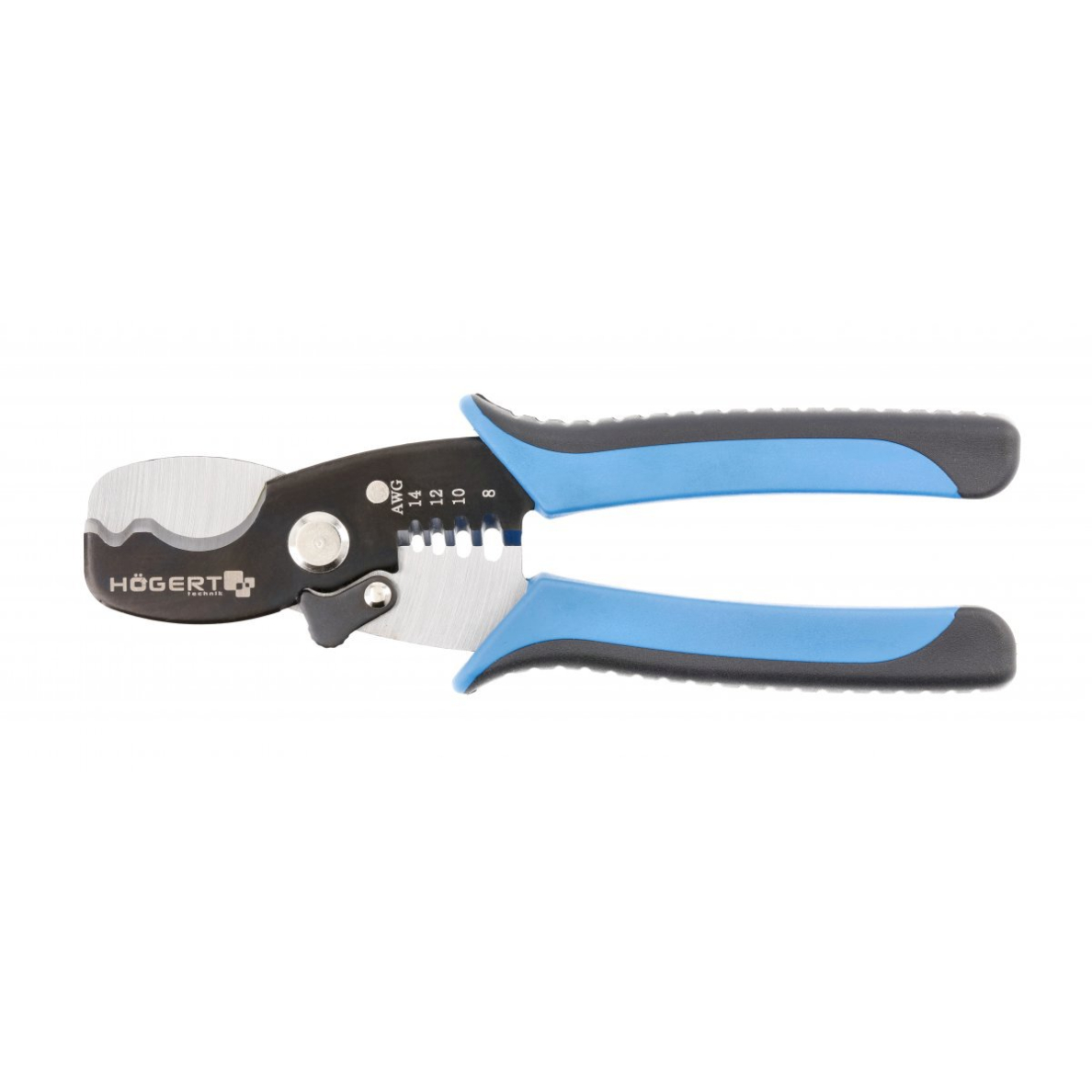 Replės kabeliams kirpti 1.3-8mm2 HOGERT HT1P045