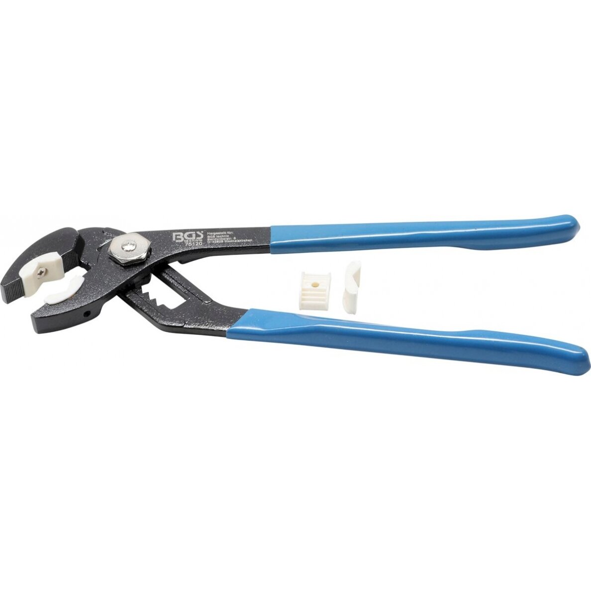 Replės santechninės | su plastikinėm apsaugom | 250 mm (75120) Replės santechninės | su plastikinėm apsaugom | 250 mm (75120)