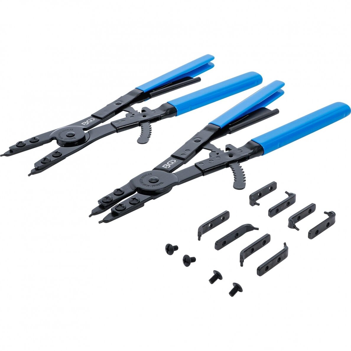 Replių rinkinys fiksuojamiems žiedams | keičiami antgaliai | 400 mm (478) 2 Replių rinkinys fiksuojamiems žiedams | keičiami antgaliai | 400 mm (478) 2