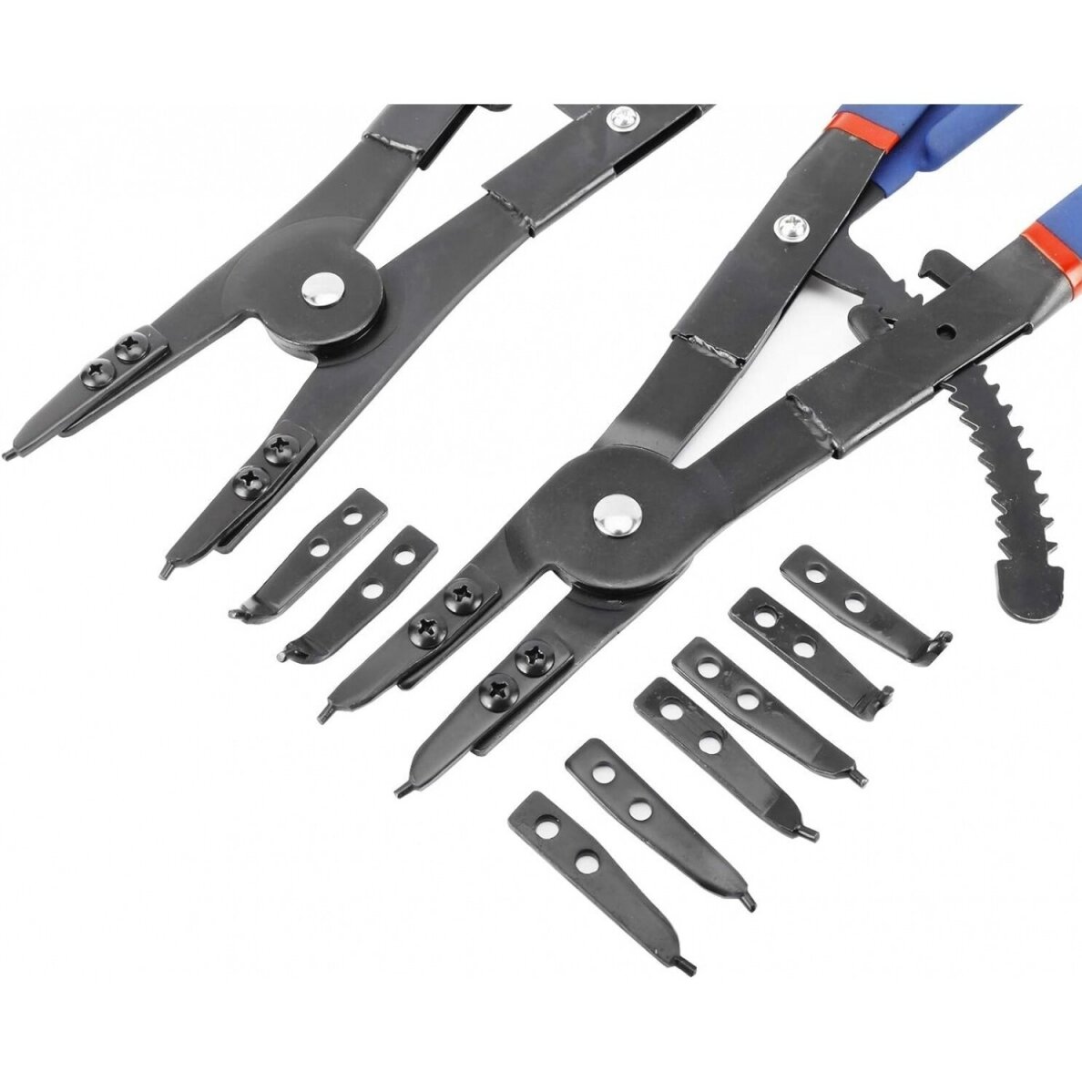 Replių rinkinys fiksuojamiems žiedams | keičiami antgaliai | 400 mm (SK32170) 1