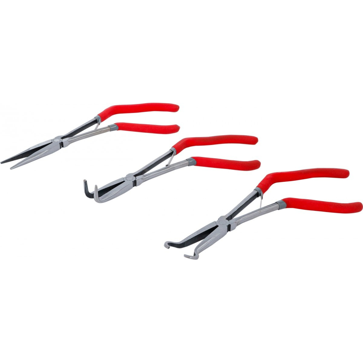 Replių rinkinys | palenktomis rankenomis | 275 mm | 3 vnt. (84528) Replių rinkinys | palenktomis rankenomis | 275 mm | 3 vnt. (84528)