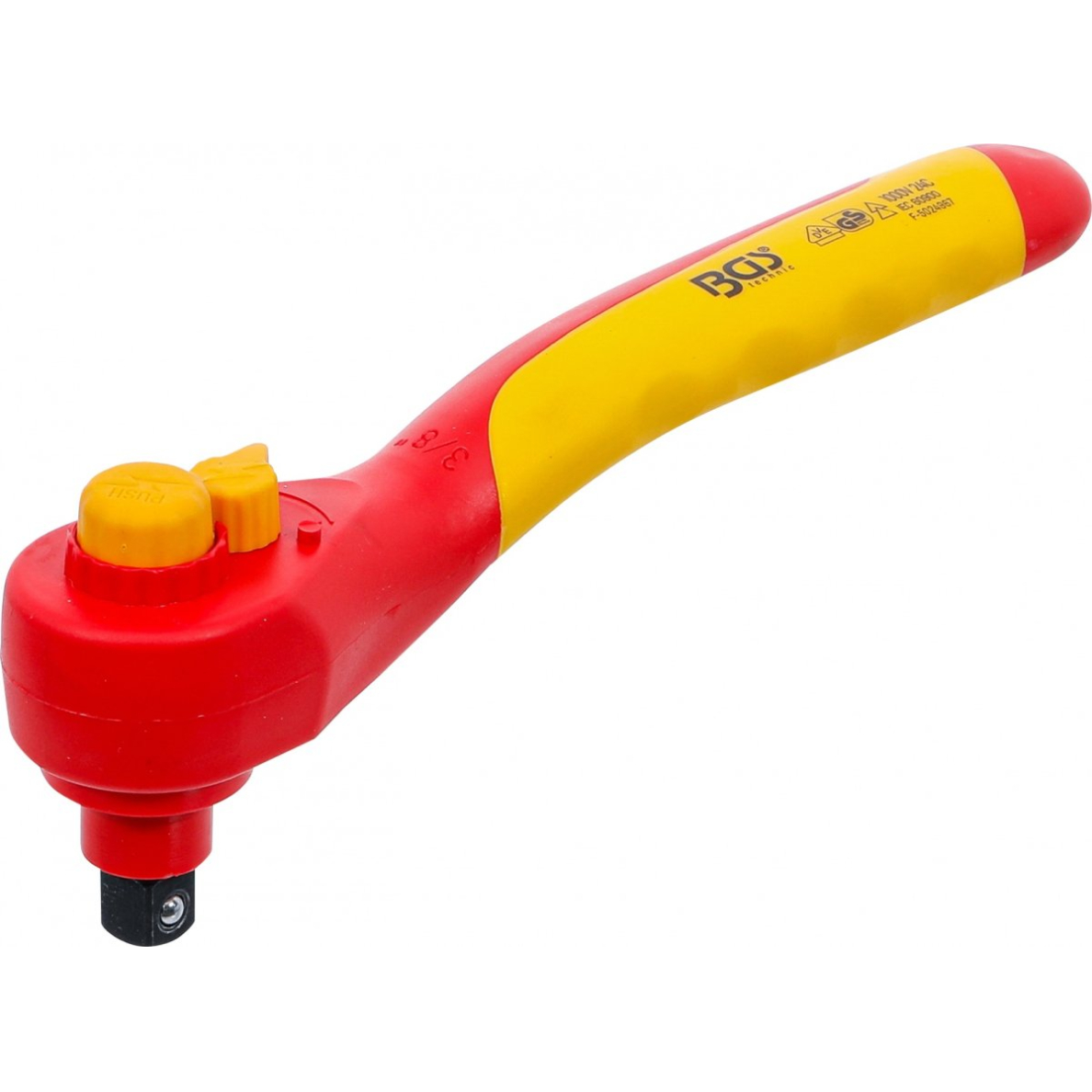 Reversinė terkšlė VDE | 10 mm (3/8") | 1000 V (625)