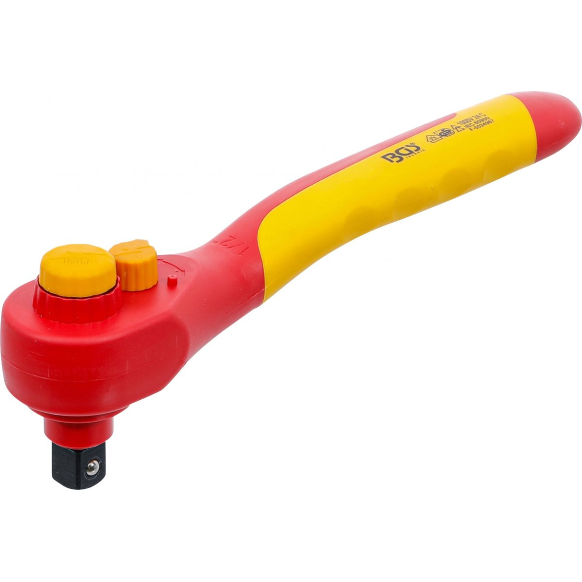 Reversinė terkšlė VDE | 12.5 mm (1/2") | 1000 V (626)