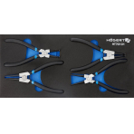 Replių fiksavimo žiedams komplektas (180mm) / su dėklu vežimėliui Replių fiksavimo žiedams komplektas (180mm) / su dėklu vežimėliui