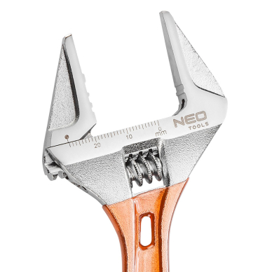 Reguliuojama raktas 155 mm, diapazonas 0-28 mm 3 Reguliuojama raktas 155 mm, diapazonas 0-28 mm 3