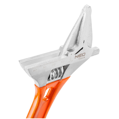 Reguliuojama raktas 256 mm, diapazonas 0-43 mm 6 Reguliuojama raktas 256 mm, diapazonas 0-43 mm 6