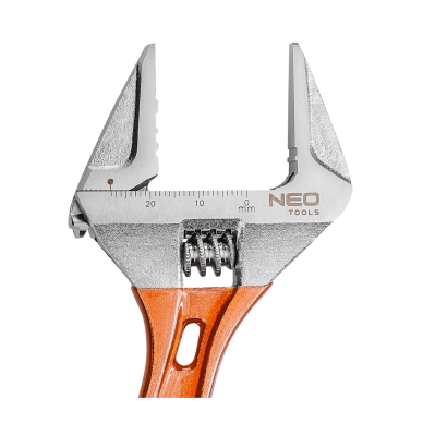 Reguliuojama raktas trumpas 118 mm, diapazonas 0-28 mm 3