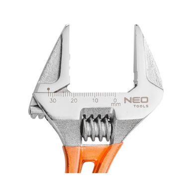 Reguliuojama raktas trumpas 139 mm, diapazonas 0-32 mm 3