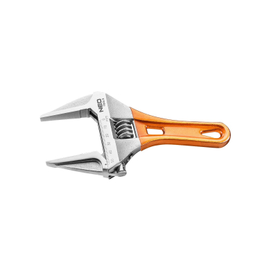 Reguliuojama raktas trumpas 185 mm, diapazonas 0-53 mm