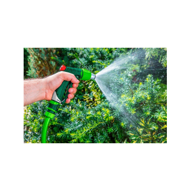 Reguliuojamas purkštukas su priekine traukimo svirtimi 1 Reguliuojamas purkštukas su priekine traukimo svirtimi 1