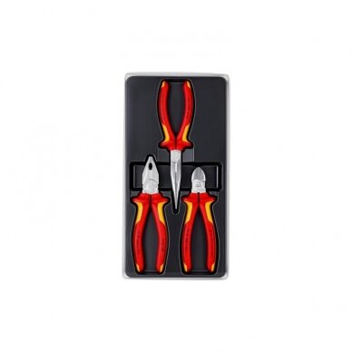 Replės elektrikams KNIPEX 002012, 3vnt. 1 Replės elektrikams KNIPEX 002012, 3vnt. 1