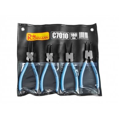 Replės fiksavimo žiedams 180 mm, 4 vnt. Replės fiksavimo žiedams 180 mm, 4 vnt.