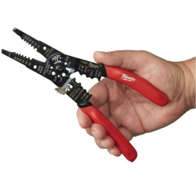 Replės laidų nuizoliavimui ir presavimui MILWAUKEE 2 Replės laidų nuizoliavimui ir presavimui MILWAUKEE 2