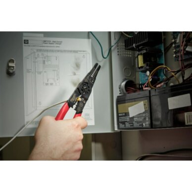 Replės laidų nuizoliavimui ir presavimui MILWAUKEE 4