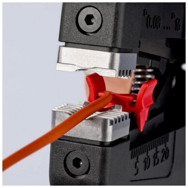 Replės laidų nuizoliavimui KNIPEX PreciStrip 16 6 Replės laidų nuizoliavimui KNIPEX PreciStrip 16 6