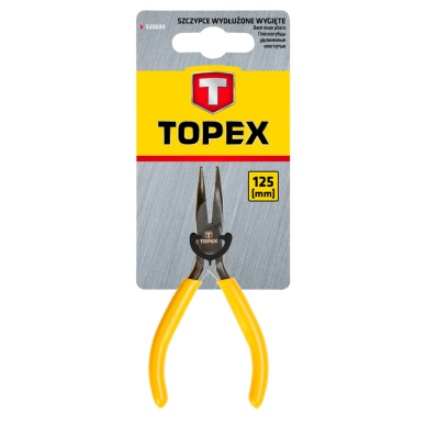 Replės lenktos 125 mm, tiksliems darbams 1 Replės lenktos 125 mm, tiksliems darbams 1