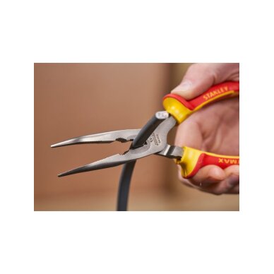 Replės lenktos 200mm 1000V FATMAX VDE 5 Replės lenktos 200mm 1000V FATMAX VDE 5