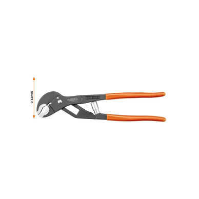 Replės NEO, vamzdžiams, 240 mm, 0-52 mm, greitas reg 1.00 VNT 5