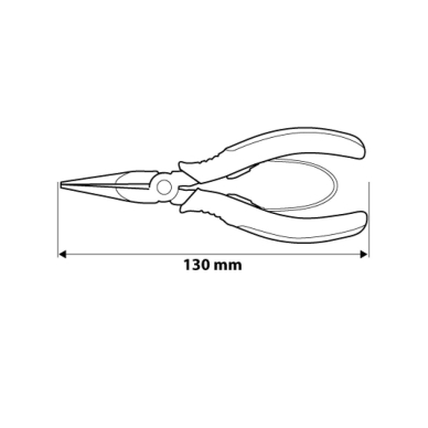 Replės pailgintos, tiesios, 130mm 3 Replės pailgintos, tiesios, 130mm 3