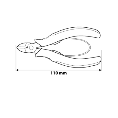 Replės šoninės 110 mm 4 Replės šoninės 110 mm 4