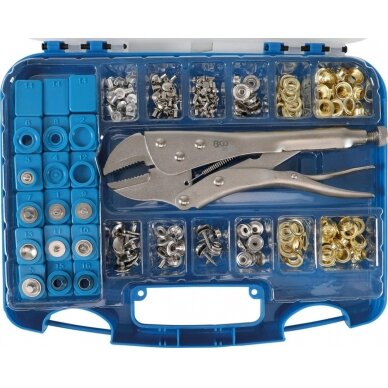 Replės su kniedžių rinkiniu | 275 vnt. (572) Replės su kniedžių rinkiniu | 275 vnt. (572)