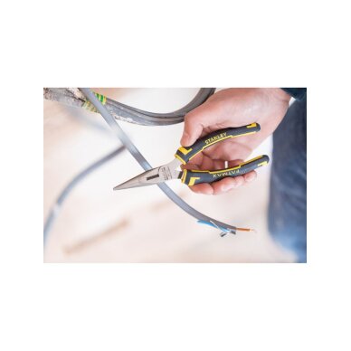 Replės tiesios 160mm., Stanley