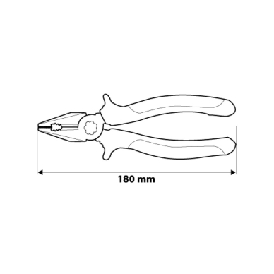 Replės universalios 180mm. 4