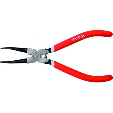 Replės žiedams spaudžiamos tiesios 180 mm (YT-2137)