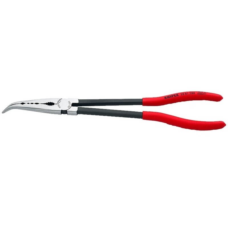 Replės ilgomis lenktomis žiaunomis KNIPEX 2881 Replės ilgomis lenktomis žiaunomis KNIPEX 2881