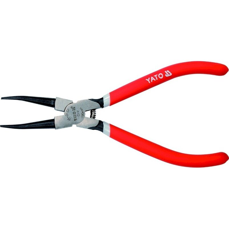 Replės žiedams spaudžiamos tiesios 180 mm (YT-2137) Replės žiedams spaudžiamos tiesios 180 mm (YT-2137)