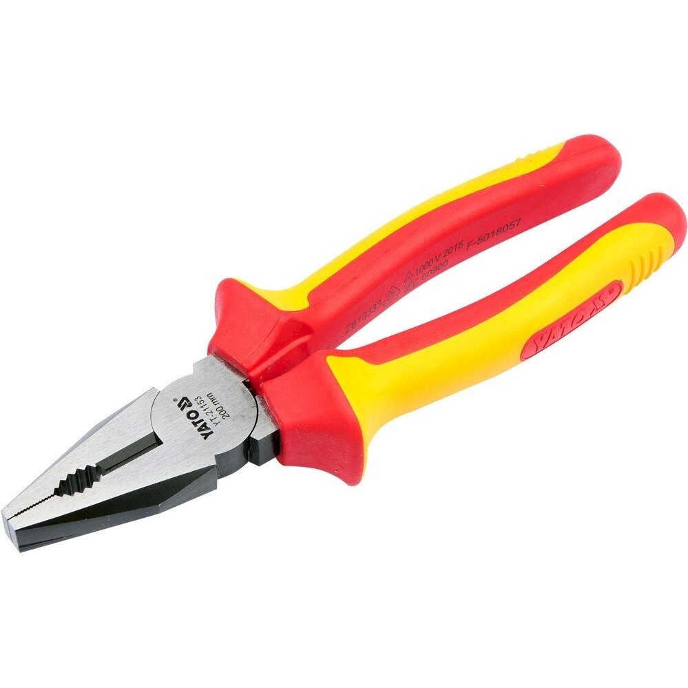 Replės aukštos įtampos laidams | universalios | 200 mm | VDE 1000V (YT-21153)