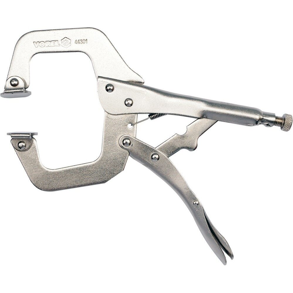 Replės fiksuojamos plokščiais antgaliais | tipas C | 275 mm (44301) Replės fiksuojamos plokščiais antgaliais | tipas C | 275 mm (44301)