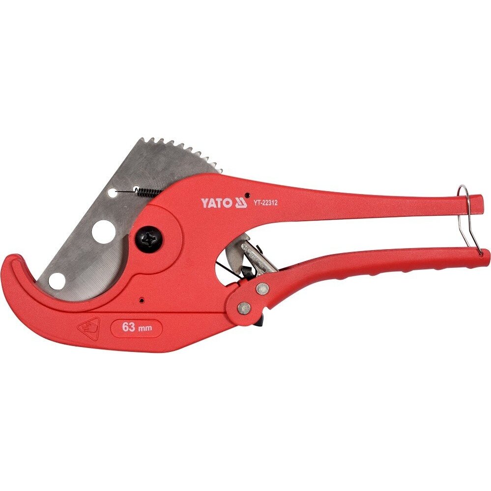 Replės plastikiniams vamzdžiams | iki 63 mm (YT-22312) Replės plastikiniams vamzdžiams | iki 63 mm (YT-22312)