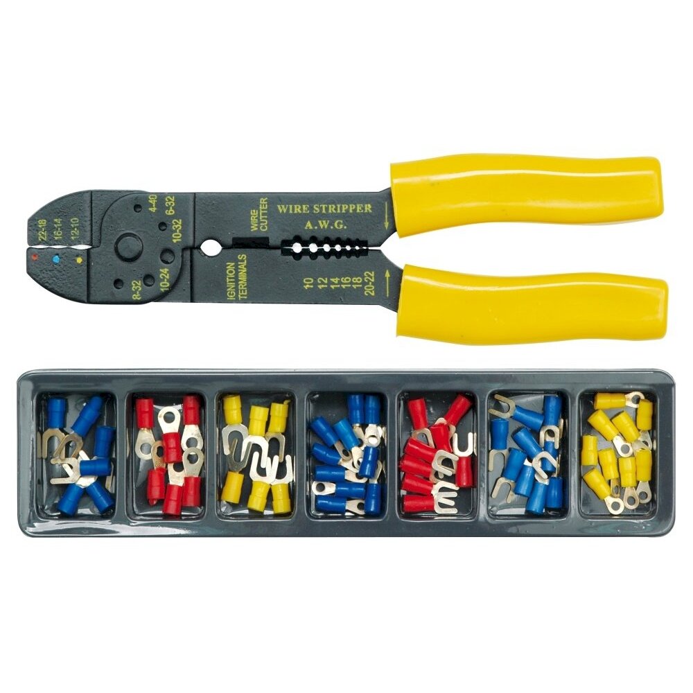 Rinkinys autoelektronikai | 100 vnt (45050) Rinkinys autoelektronikai | 100 vnt (45050)
