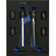 Rinkinys kontaktiniams taškams nugręžti | 8 mm / 10 mm | 9 vnt. (YT-28919)