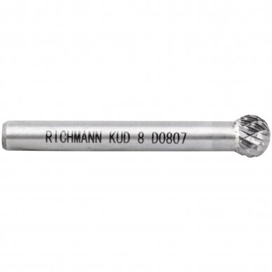 Richmann kietmetalio freza KUD 6x8mm Richmann kietmetalio freza KUD 6x8mm