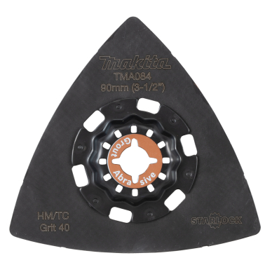 RIFF šlifavimo plokštė Makita B-69808, 90 TMA084, TC/HM GRIT #40, STARLOCK RIFF šlifavimo plokštė Makita B-69808, 90 TMA084, TC/HM GRIT #40, STARLOCK
