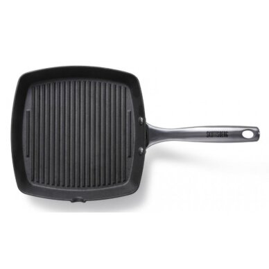 Rifliuota ketaus keptuvė Skottsberg 24x24cm 4 Rifliuota ketaus keptuvė Skottsberg 24x24cm 4