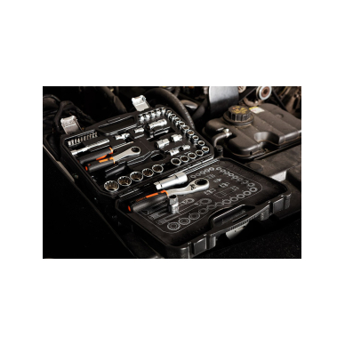 Rinkinys 1/4colio + 3/8colio per kištukinius lizdus, ​​46 vnt. 3