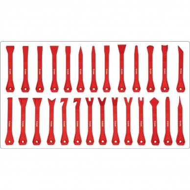 Rinkinys apdailos ardymui | 27 vnt. (YT-08443) 1 Rinkinys apdailos ardymui | 27 vnt. (YT-08443) 1