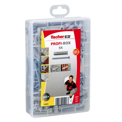 Rinkinys SX PROFI-BOX 160 vnt. Rinkinys SX PROFI-BOX 160 vnt.