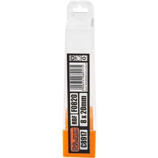 Richmann kietmetalio freza RBF 6x10 mm 2 Richmann kietmetalio freza RBF 6x10 mm 2