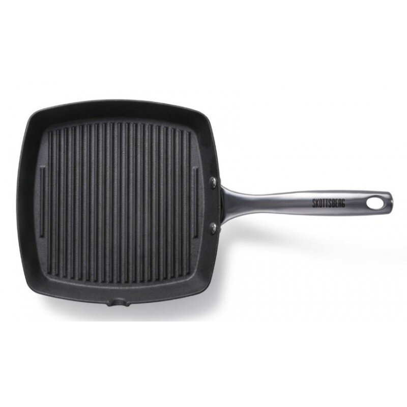 Rifliuota ketaus keptuvė Skottsberg 24x24cm 4