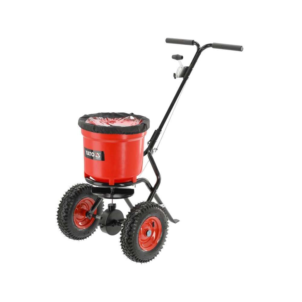 Rotacinis sodo barstytuvas | barstyti trąšas, pramonines druskas, smėlį ir kt (YT-86715) Rotacinis sodo barstytuvas | barstyti trąšas, pramonines druskas, smėlį ir kt (YT-86715)