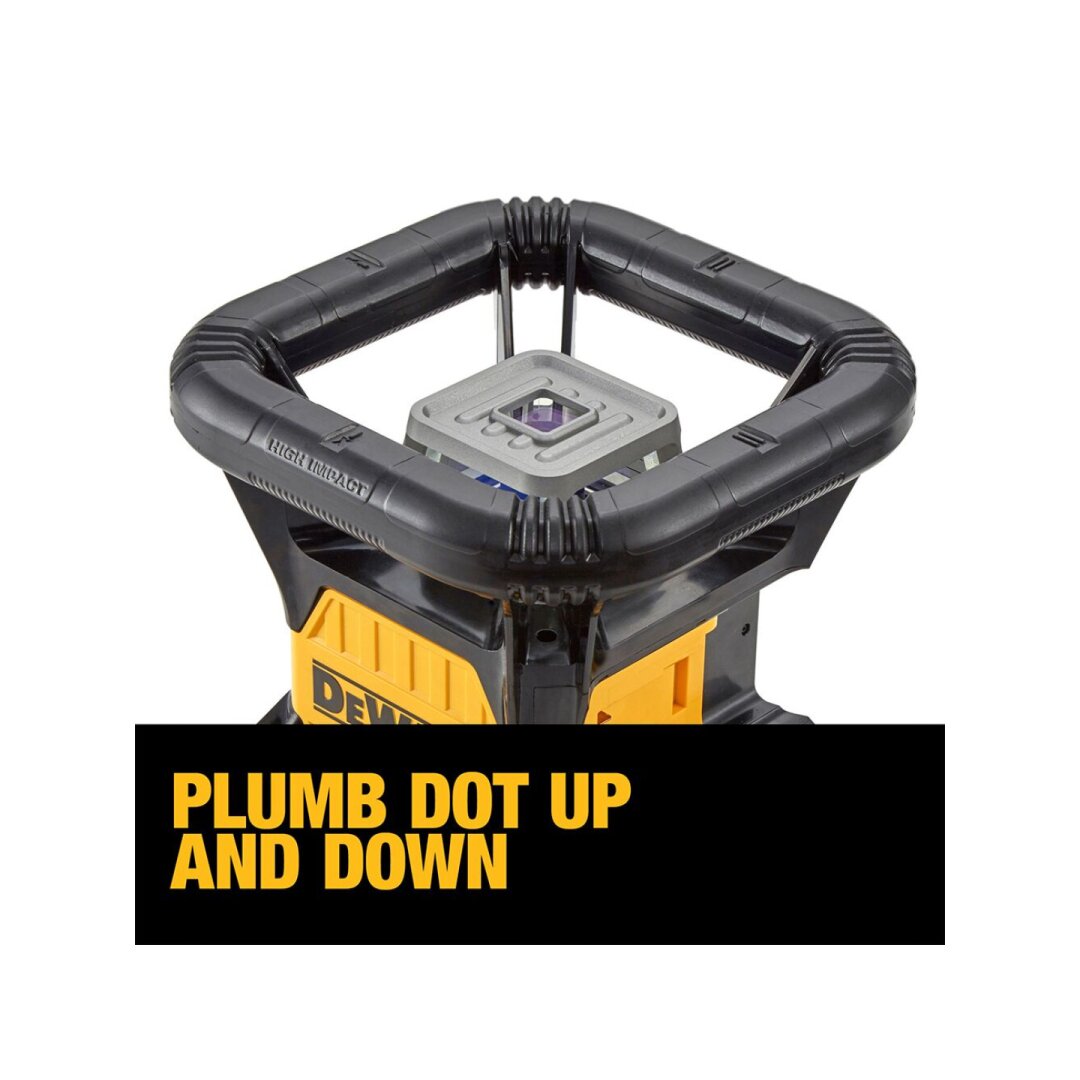 Rotacinis lazerinis nivelyras raudonas lazeris (komplekte 2AH baterija) DCE079D1R-QW DeWALT 5