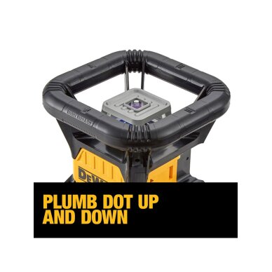 Rotacinis lazerinis nivelyras raudonas lazeris (komplekte 2AH baterija) DCE079D1R-QW DeWALT 5