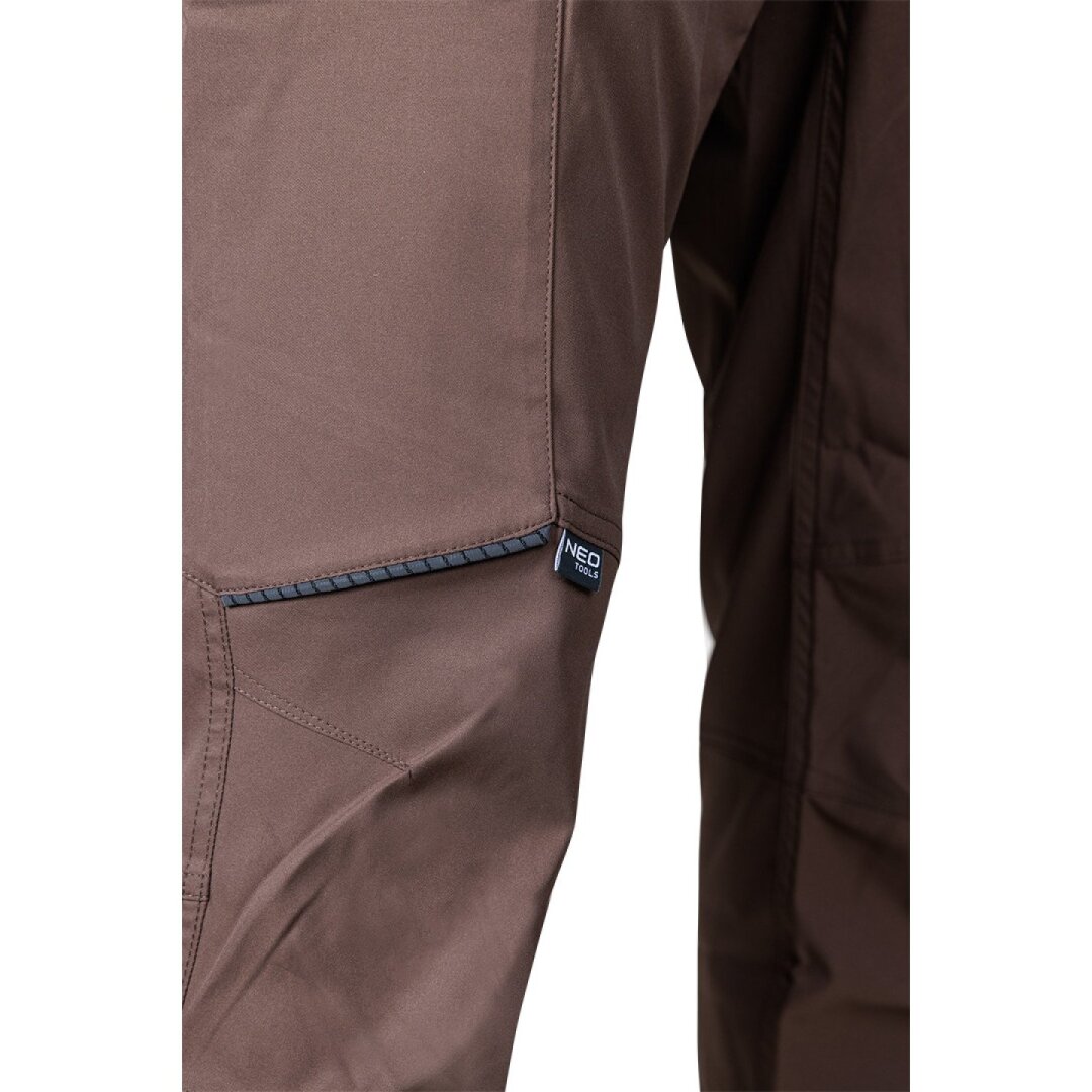 Rudos, „Mix&Match“ darbo kelnės, tamprios, dydis XXXL 4