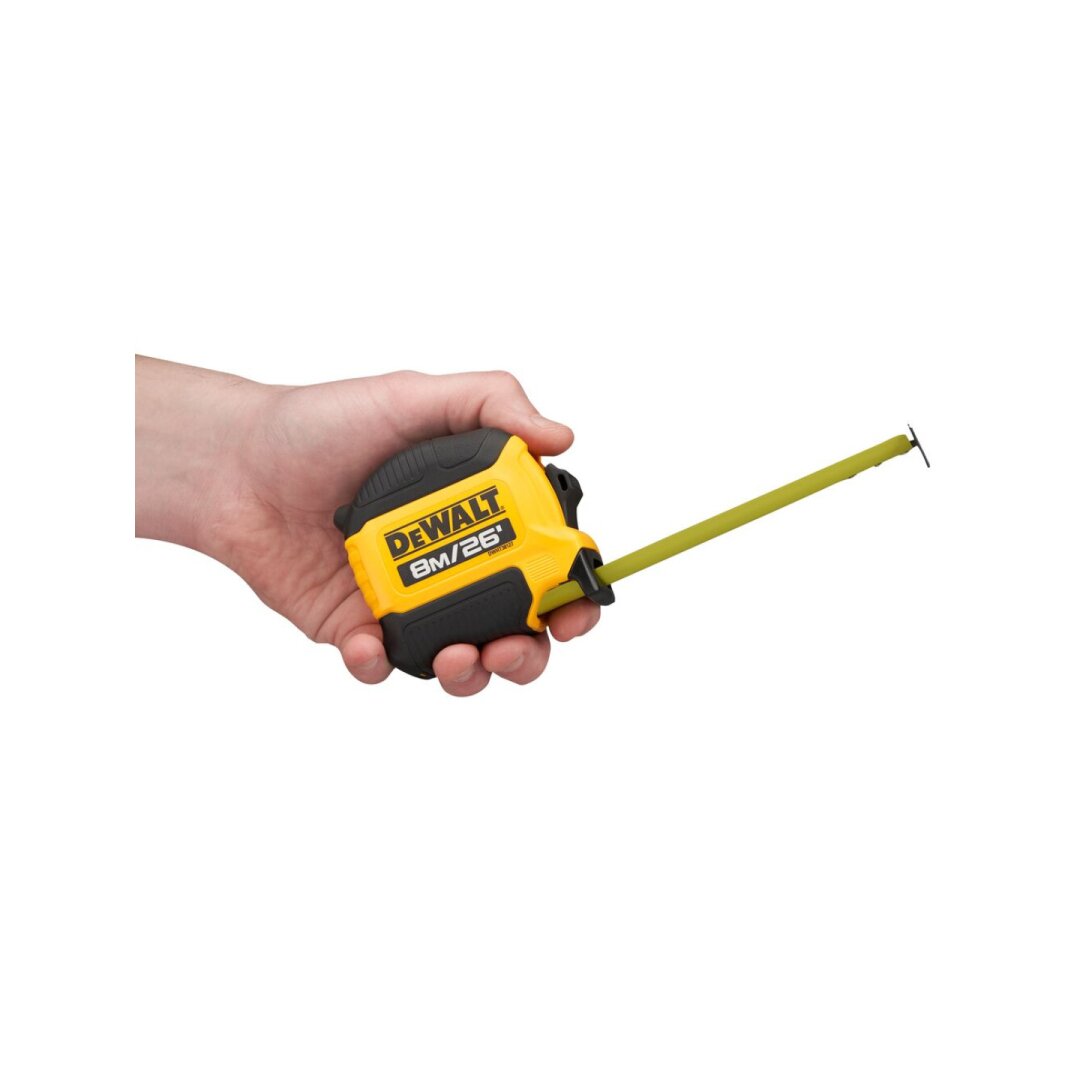 Ruletė 8 m × 28 mm, DeWalt DWHT38127-5 4