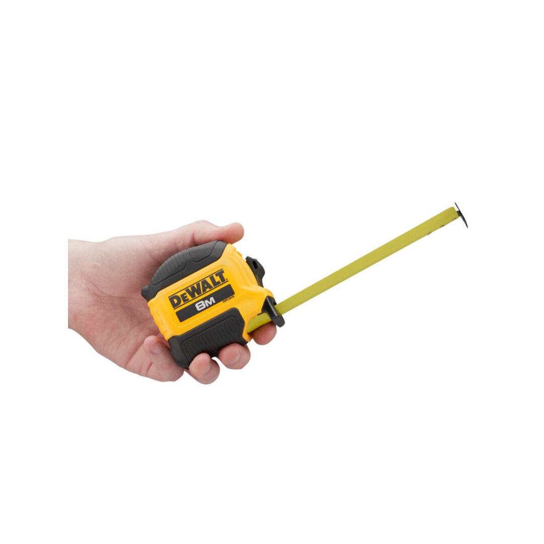 Ruletė 8 m × 28 mm, DeWalt DWHT38128-0 1 Ruletė 8 m × 28 mm, DeWalt DWHT38128-0 1