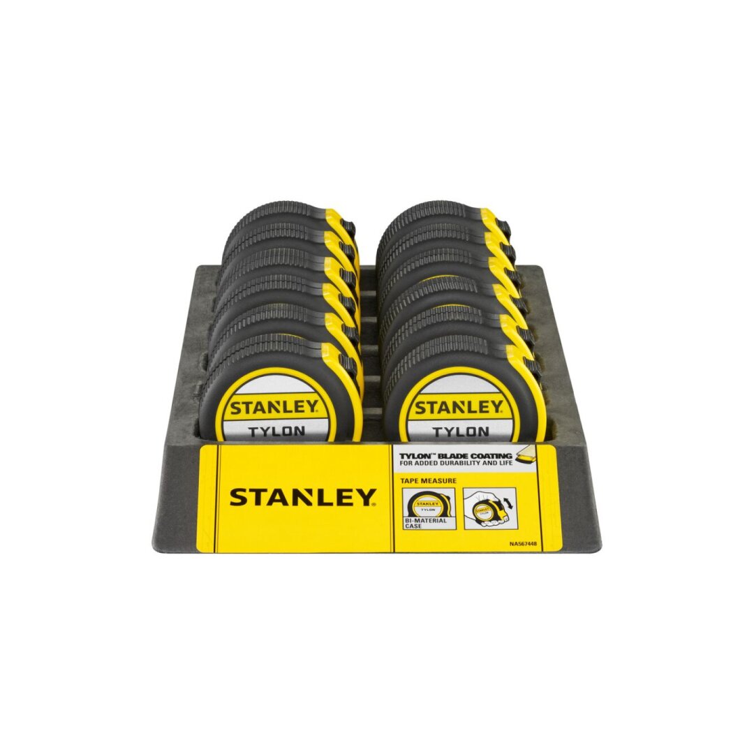 Ruletė fiksuojama 5m/16ft  x 19mm  Stanley 1-30-696 5